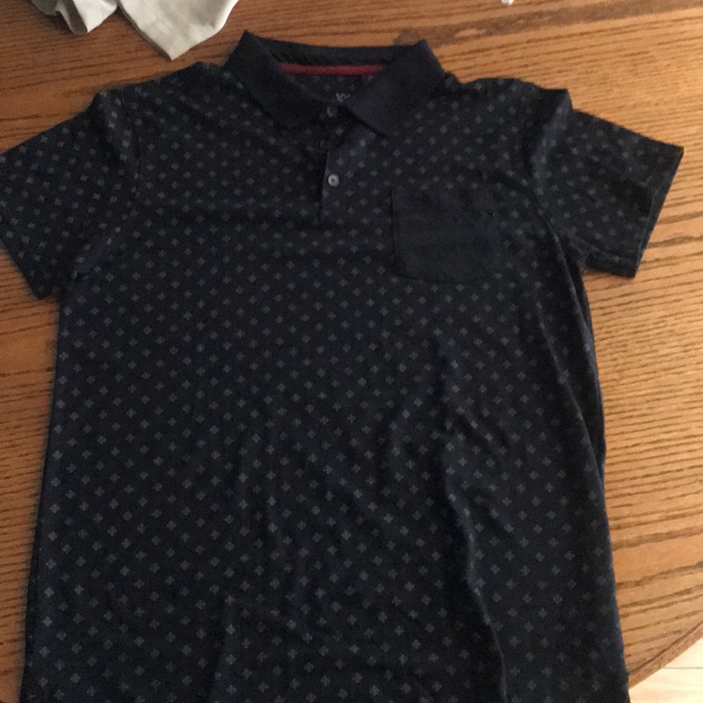 Blue Crown short sleeve casual polo